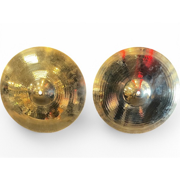 Used Zildjian 14in A Custom Hi Hat Pair Cymbal
