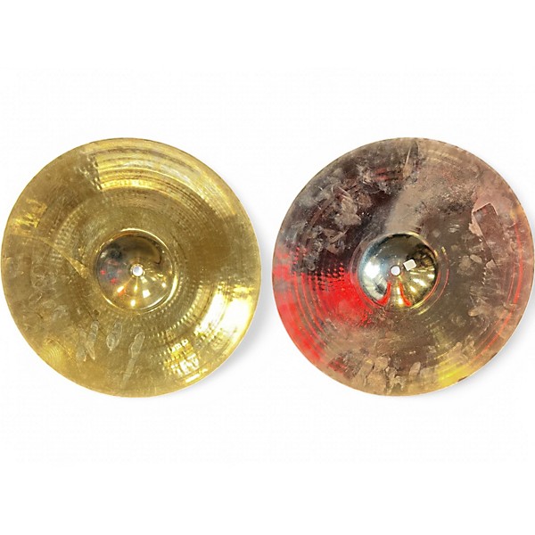 Used Zildjian 14in A Custom Hi Hat Pair Cymbal