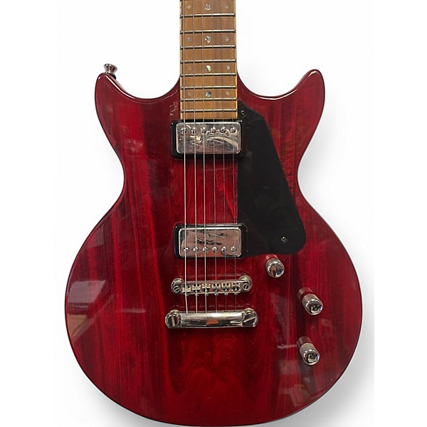 Used Hofner Colorama Red Solid Body Electric Guitar