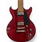 Used Hofner Colorama Red Solid Body Electric Guitar