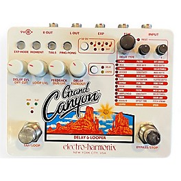 Used Electro-Harmonix Grand Canyon Delay and Looper Effect Pedal