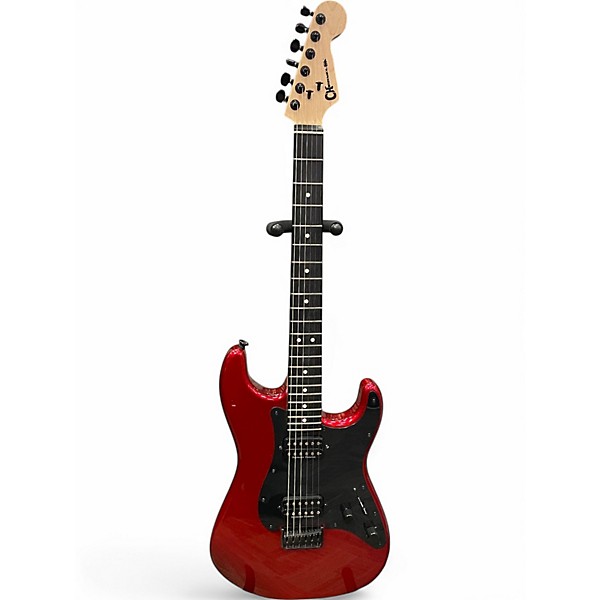 Used Charvel SoCal Style 1 HH Candy Apple Red Metallic Solid Body Electric Guitar