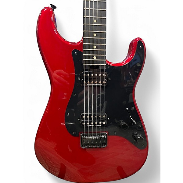 Used Charvel SoCal Style 1 HH Candy Apple Red Metallic Solid Body Electric Guitar