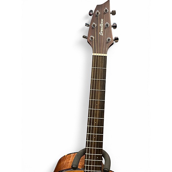 Used Breedlove Pursuit Concert CE Natural Acoustic Electric Guitar