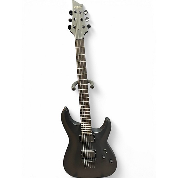Used Schecter Guitar Research C1 Platinum Black Solid Body Electric Guitar