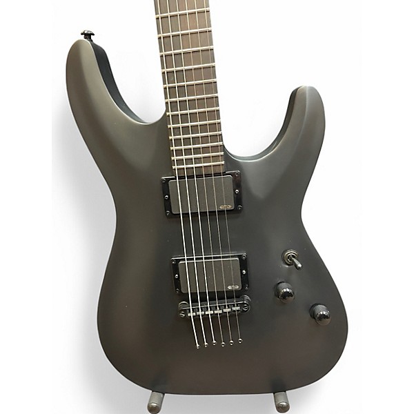 Used Schecter Guitar Research C1 Platinum Black Solid Body Electric Guitar