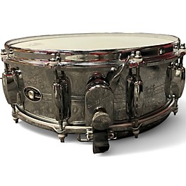 Used Slingerland 5.5X14 No. 132 Gene Krupa Deluxe Chrome over Brass Drum