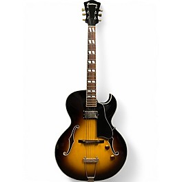 Used Eastman AR371CE 2 Color Sunburst Hollow Body Electric Guitar