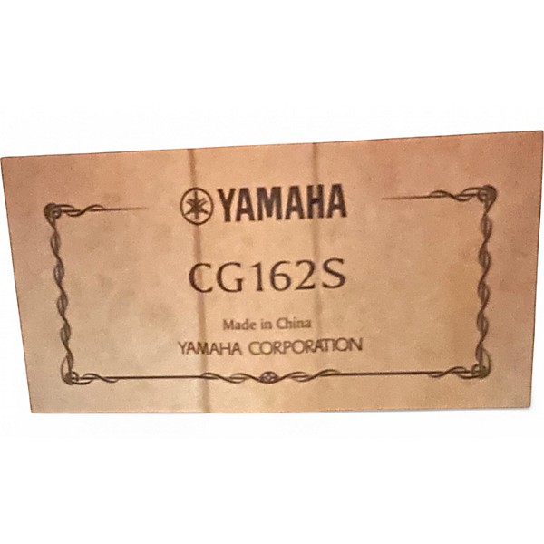 Used Yamaha GC162S Natural Classical Acoustic Guitar