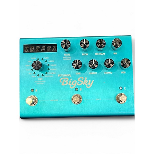 Used Strymon Bigsky Reverb Effect Pedal
