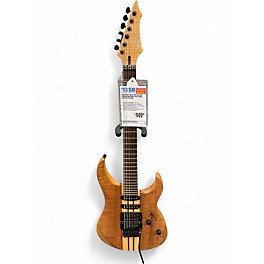 Used Wolf AIO S1 DELUXE NCK THROUGH NATURAL Solid Body Electric Guitar
