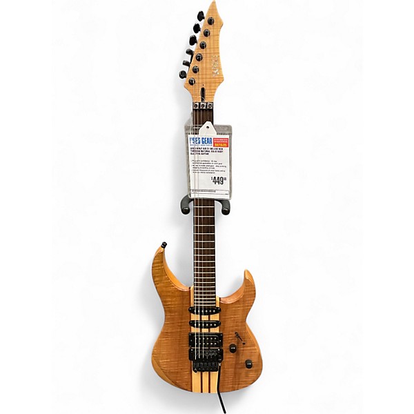 Used Wolf AIO S1 DELUXE NCK THROUGH NATURAL Solid Body Electric Guitar,Specials : American Fashion Style Bags On Sale