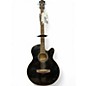 Used Ibanez AEB5E Black Acoustic Bass Guitar thumbnail