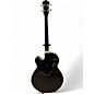 Used Ibanez AEB5E Black Acoustic Bass Guitar
