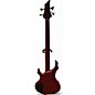 Used ESP EDWARDS ET98FR Red Electric Bass Guitar