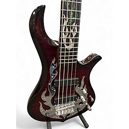 Used Traben PHOENIX Black Cherry Electric Bass Guitar