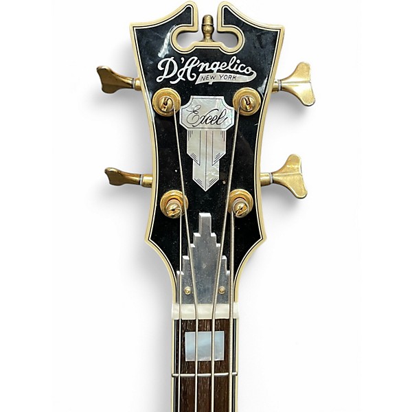 Used D'Angelico EX 4 String 2 Tone Sunburst Electric Bass Guitar