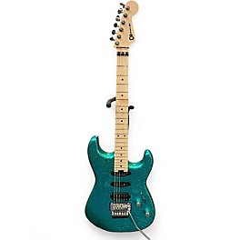 Used Charvel PRO MOD SAN DIMAS HSS GREEN SPARKLE Solid Body Electric Guitar