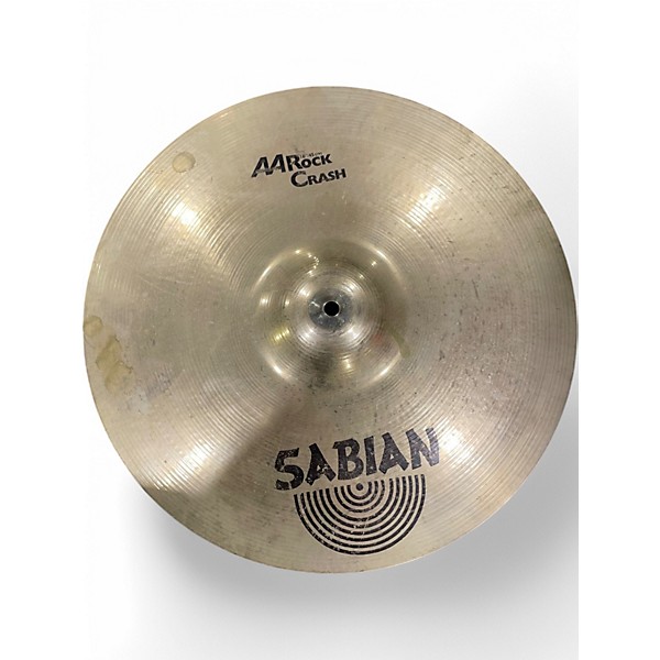 Used SABIAN 18in AA Rock Crash Brilliant Cymbal