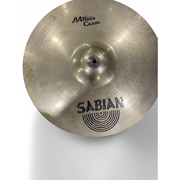 Used SABIAN 18in AA Rock Crash Brilliant Cymbal