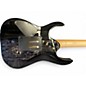 Used 2010 Ibanez RG4EXQM1 Trans Black Solid Body Electric Guitar