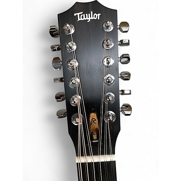 Used Taylor 254CE Natural 12 String Acoustic Electric Guitar