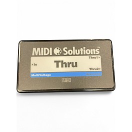 Used MIDI Solutions THRU MIDI Utility