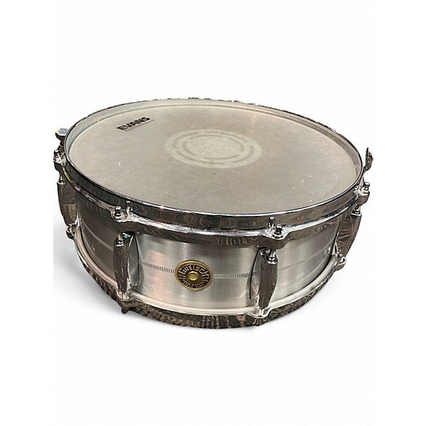 Used Gretsch Drums 14in USA ALUMINUM 14X5 METAL Drum