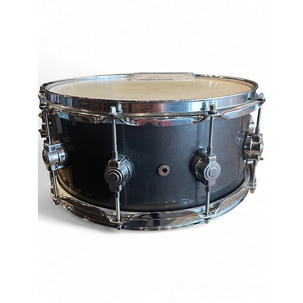 Used DW 14X6.5 Performance Series Snare Silver Sparkle Drum