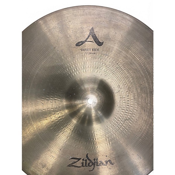 Used Zildjian 23in A Series Sweet Ride Cymbal
