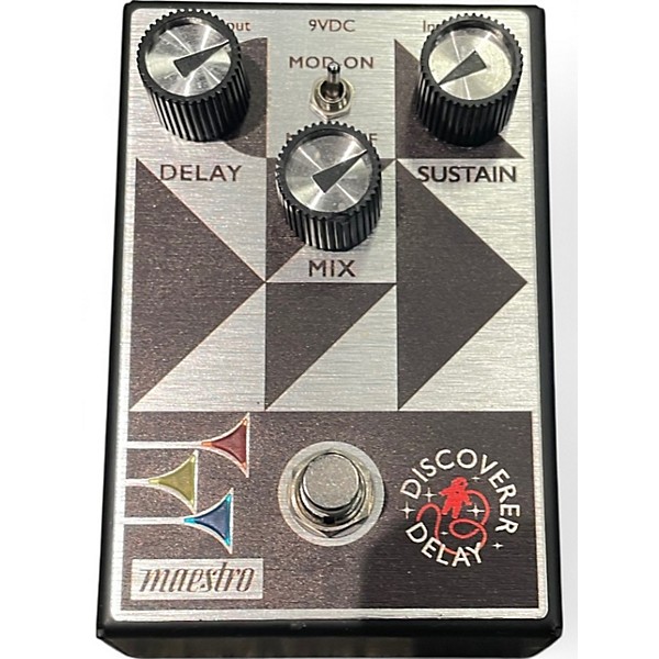 Used Maestro DISCOVER DELAY Effect Pedal