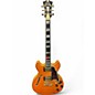 Used D'Angelico EXCEL MINI DC Vintage Natural Hollow Body Electric Guitar thumbnail