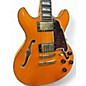 Used D'Angelico EXCEL MINI DC Vintage Natural Hollow Body Electric Guitar
