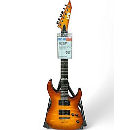 Used ESP MH-1000MT ORANGE Solid Body Electric Guitar