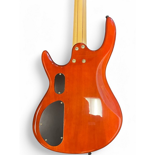 Used B.C. Rich Innovator Orange Electric Bass Guitar