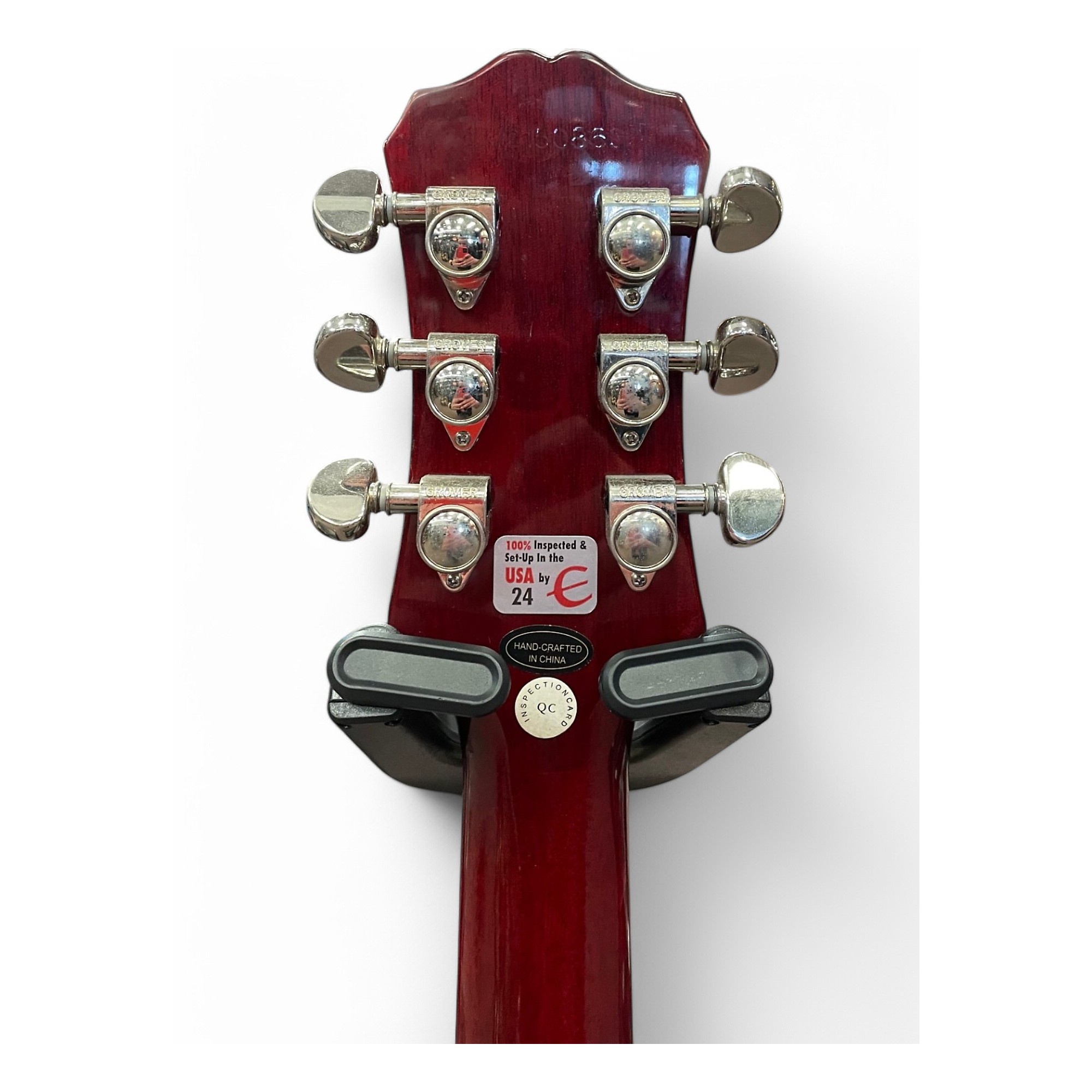 Used 2016 Epiphone Les Paul Standard Pro Cherry Sunburst Solid