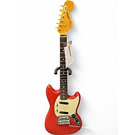 Used Fender MG65 MUSTANG mij Dakota Red Solid Body Electric Guitar