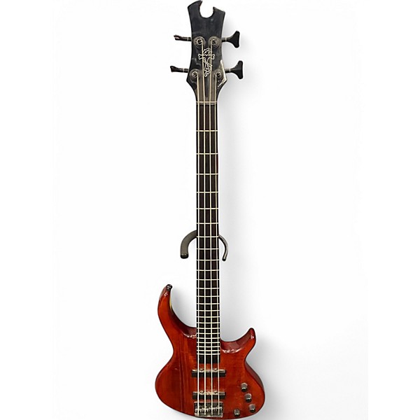 Used Toby By Tobias 4 STRING BASS Red Electric Bass Guitar