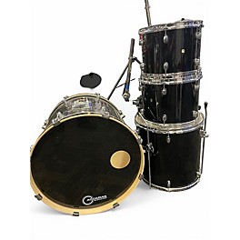 Used Pearl 4 Piece MISCELLANEIOUS  DARK BLUE Drum Kit