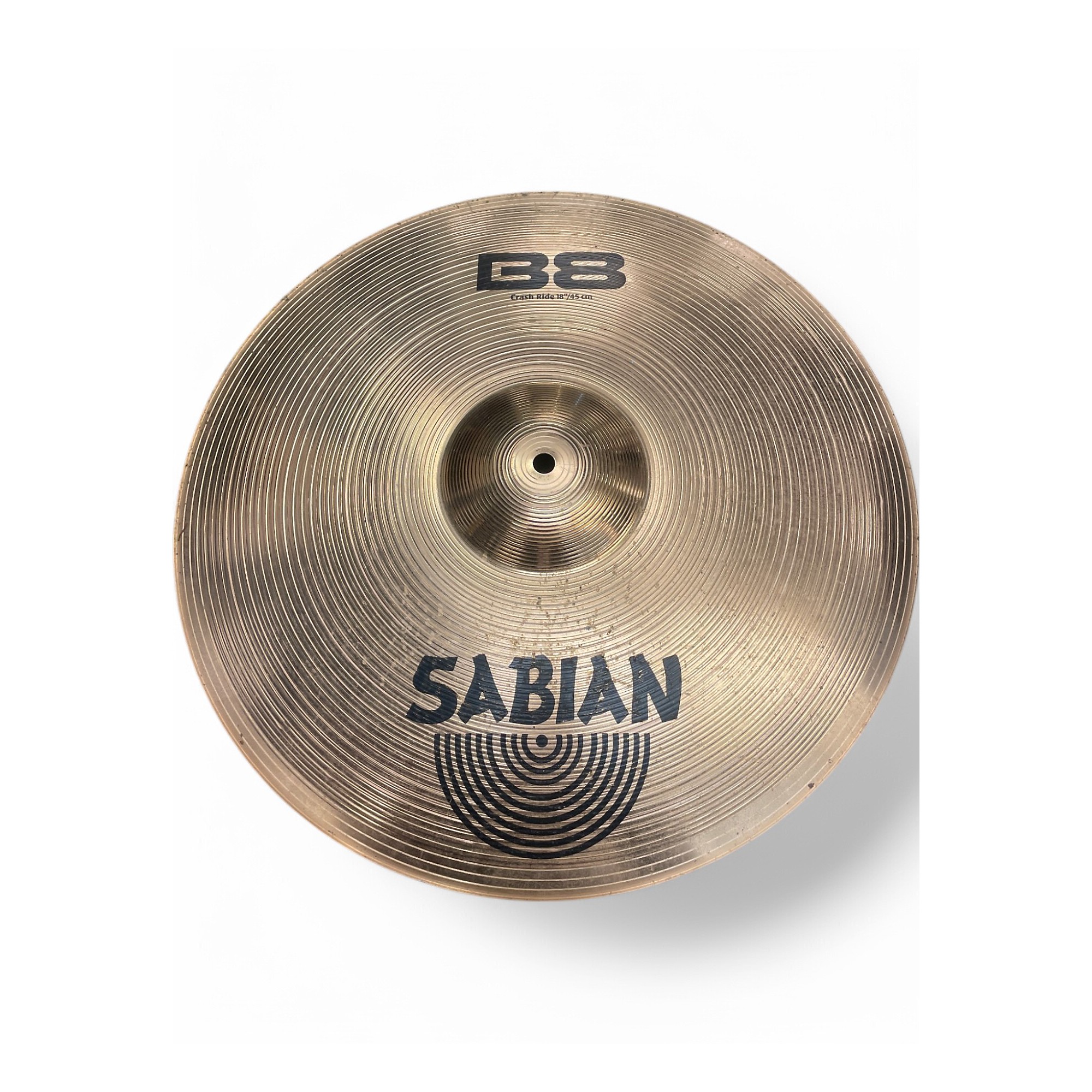 Used SABIAN Used SABIAN 18in B8 Crash Cymbal 38 | Guitar Center