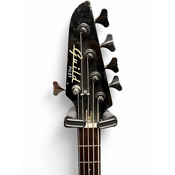 Vintage 1992 Guild Pilot  Black Electric Bass Guitar