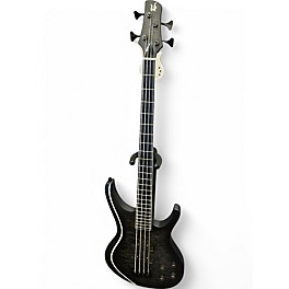 Used Halo Custom Guitars OCTAVIA Black Electric Bass Guitar