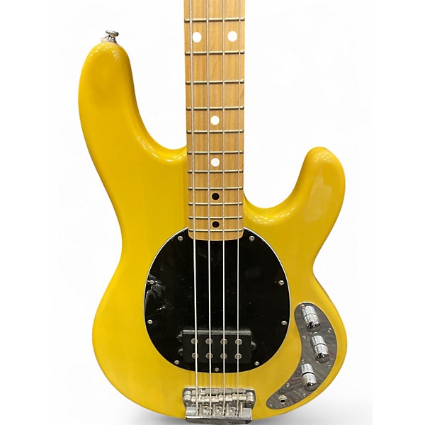 Used Sterling by Music Man stingray classic 24 Butterscotch Electric Bass Guitar