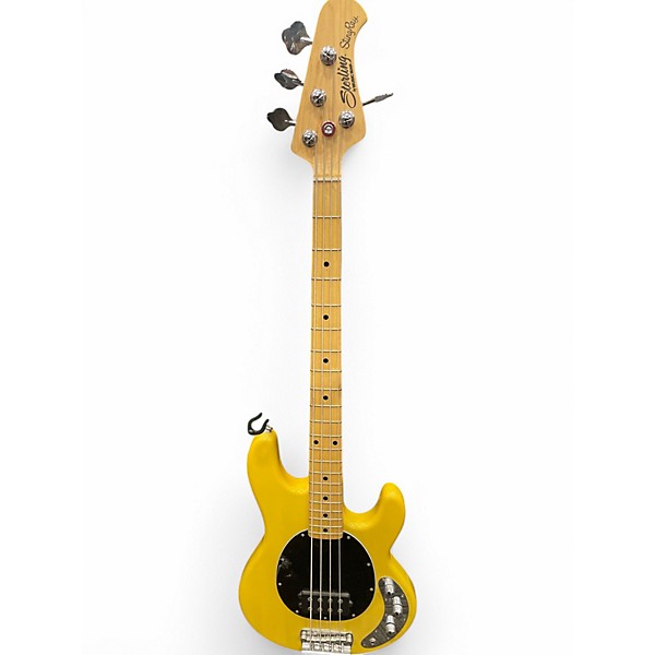 Used Sterling by Music Man stingray classic 24 Butterscotch Electric Bass Guitar