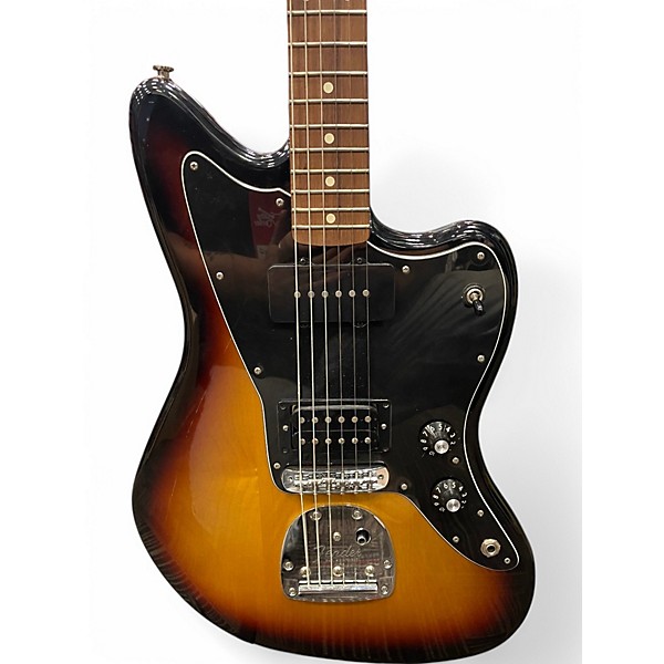Used Fender Blacktop Jazzmaster 2 Color Sunburst Solid Body Electric Guitar