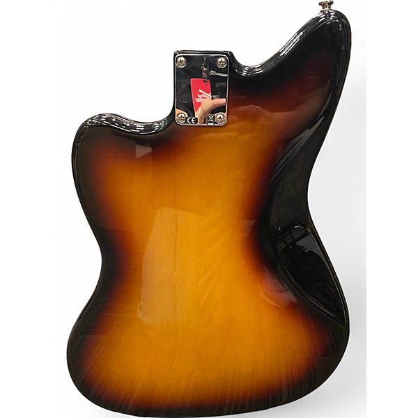 Used Fender Blacktop Jazzmaster 2 Color Sunburst Solid Body Electric Guitar