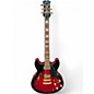 Used Samick ARTIST SERIES EDITION Crimson Red Trans Hollow Body Electric Guitar thumbnail