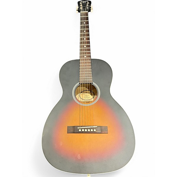 Used Recording King RPH05 Dirty Thirties 3 Tone Sunburst Acoustic Guitar
