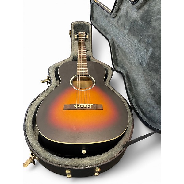 Used Recording King RPH05 Dirty Thirties 3 Tone Sunburst Acoustic Guitar