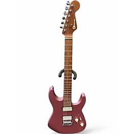 Used Charvel Pro Mod DK24 HH Pink Solid Body Electric Guitar